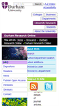 Mobile Screenshot of eprints.dur.ac.uk