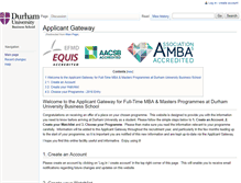 Tablet Screenshot of dbs-applicant.dur.ac.uk